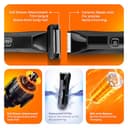 Trimfinity GlidePro Beard & Body Trimmer with Foil Shaver view 4