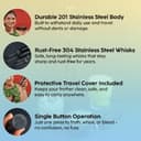 InstaCuppa Rechargeable Travel Frother view 6