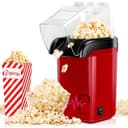 Playpulse Oil-Free Hot Air Popcorn Maker (10-Year Warranty)