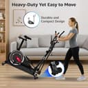 PowerMax Fitness EH-350S Elliptical Cross Trainer view 8
