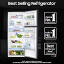 Samsung 256L 3 Star Convertible Digital Inverter Double Door Refrigerator view 4