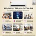 LG 1.5 Ton 5 Star Smart Inverter Split AC (AI 6-in-1, VIRAAT, AS-Q19YNZE1) view 5