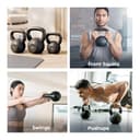 Lifelong Neoprene Cast Iron Kettlebell view 6