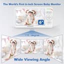 HelloBaby HB6560 6" IPS Video Baby Monitor view 4