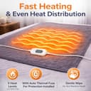 Comfier Electric Heating Blanket Double view 2