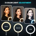 Kratos 10″ Ring Light with 85″ Tripod view 4