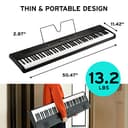 Korg Liano L1-88 Digital Piano (88 Keys, Ultra-Slim) view 3