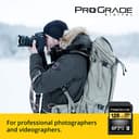 ProGrade Digital SDXC UHS-II V60 128GB Gold view 3