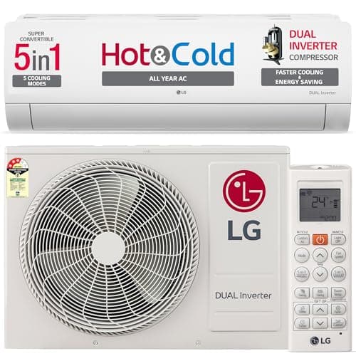 LG 1.5 Ton 3 Star Hot & Cold DUAL Inverter Split AC