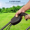 Roots & Leaf Electric Lawn Mower 1200W view 8