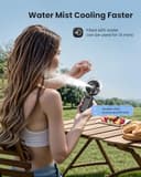 Gaiatop 180° Foldable Misting Fan with LED Display view 6