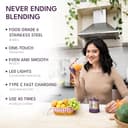 OWNAIR Portable Blender with Glass Jar view 3