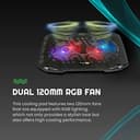 Cosmic Byte Wind RGB Cooling Pad view 3