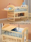 BabyTeddy 12 in 1 Multifunctional Baby Crib view 3
