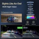 CrossBeats RoadEye DC04 4K 3-Channel Dash Cam view 7