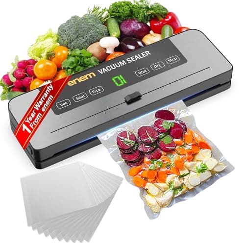 ENEM Vacuum Sealer with Built-in Cutter