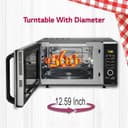 LG 28L MJ2887BFUM Charcoal Convection view 5