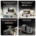 boAt Aavante Prime 6250DA 5.2.4 Channel Soundbar view 2