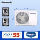 Panasonic 1 Ton 4 Star WiFi Inverter Split AC view 8