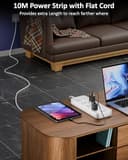 FEDUS 8-Socket Surge Protector (10m) view 3