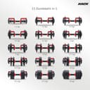Hack Athletics 2.5-24kg Adjustable Set view 9