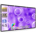 SAVSOL Portable 120' Screen (8x6 Ft, 4:3) view 8