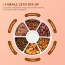 Amazon Basics Rotating Tray Pet Feeder view 2