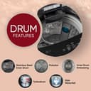 LG 7 Kg 5 Star Smart Inverter TurboDrum Fully Automatic Top Load (T70VBMB1Z) view 3