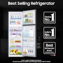 Samsung 363L 3 Star Convertible 5-in-1 Double Door Refrigerator view 5