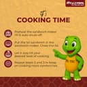 truTRTL 3-in-1 Grill, Sandwich & Waffle Maker view 7