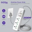 Gizga Essentials 3-Socket Surge Protector view 2