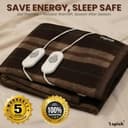 Tapish Woollen Electric Blanket Double view 4