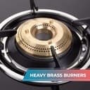 Elica Vetro Glass Top 2 Burner view 3