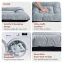 WUFSIE Reversible Premium Velvet Bed (Large) view 3