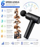 MEDITIVE Deep Tissue Gun Massager (6 Speed Levels) view 2