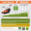 BLACK+DECKER BEMW461BH-GB 1400W Electric Lawn Mower view 3