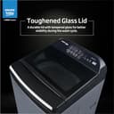 Voltas Beko (Tata) 10 Kg 5 Star Double Waterfall Metal Body Fully-Automatic Top Load (WTL1006UEA) view 8