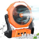 Ausic 8-Inch Portable Rechargeable Mist Fan