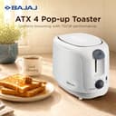 Bajaj ATX 4 750W Stainless Steel 2-Slice Pop-up Toaster view 2