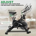 PowerMax Fitness BS-125 Spin Bike view 7