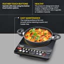 Prestige Iris Sleek 2000W Induction Cooktop view 5