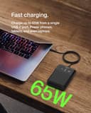 Belkin BoostCharge 65W 20000mAh Power Bank view 2