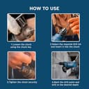 BOSCH GSB 600 Corded Impact Drill Kit (100 Pcs) view 5