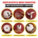 InstaCuppa Rechargeable Mini Electric Chopper view 2