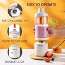 Borosil NutriMate Portable Blender with Grinder view 5