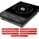iBELL SLIM50 2000W Induction Cooktop view 4