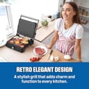 Westinghouse 2200W Retro Contact Grill view 4