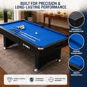 VINEX Prima Pool Table 8x4 ft view 3