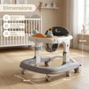 R for Rabbit Little Feet Sportz Baby Walker view 8