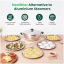 The Indus Valley Stainless Steel Multi Kadai 5 Plates view 6